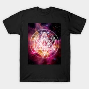 Sacred Geometry: Metatrons Cube T-Shirt